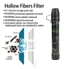 Portable Direct-Drink Filter Straw | Outdoor Sports Survival Emergency Water Filter, Compatible with Hydration Bladders, Filter and Drink Instantly
