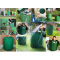 Garden Rainwater Collector Barrel Collapsible Storage Water Catcher Tank for Outdoor Use