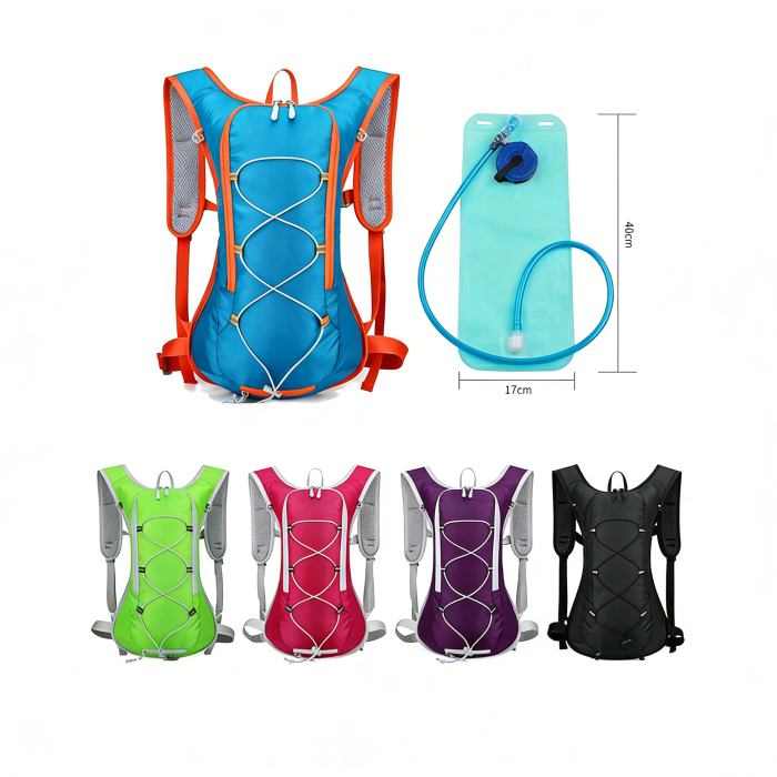 Lightweight Marathon Running Vest | Custom 1L 3L 5L Hydration Bladder Kit for Outdoor Sports