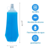 250ml/500ml/750ml Collapsible Water Bottle | Soft Flask for Running & Hiking