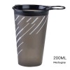 BPA Free TPU Collapsible Soft Water Cup for Running Hiking Camping