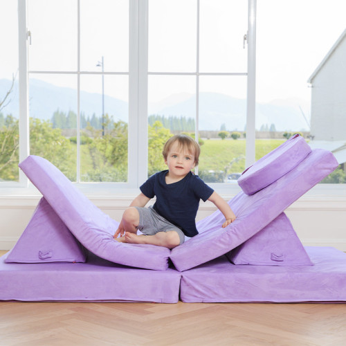Comfortable memory foam play couch for kids-Yuxun