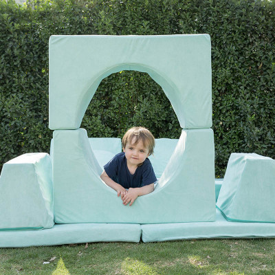 indoor furniture lazy folding nugget couch for kids-Yuxun