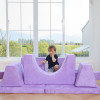 indoor furniture lazy folding nugget couch for kids-Yuxun