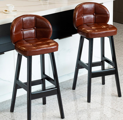 modern luxury simple  high bar stool-Yuxun
