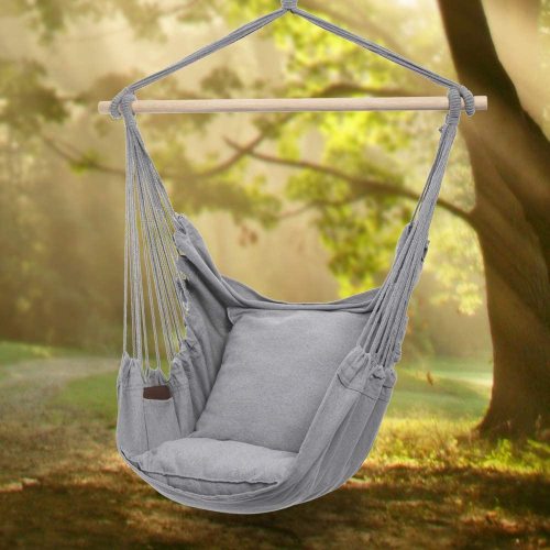 custom poly cotton rope outdoor garden hanging hammock chair-Yuxun
