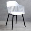wholesales plastic leisure chair simple fashion chair with backrest-Yuxun