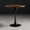 wholesales wooden coffee table and chairs round shape modern style different color-Yuxun