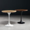 wholesales wooden coffee table and chairs round shape modern style different color-Yuxun