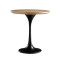 wholesales wooden coffee table and chairs round shape modern style different color-Yuxun