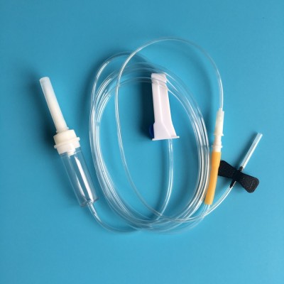 Medical Disposable Sterile Intravenous Hanging bottle Infusion Sets Disposable Precision Filter