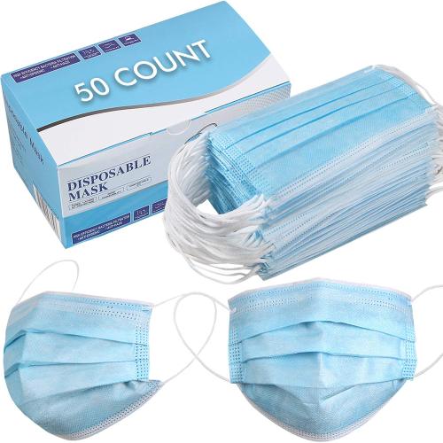 17.5*9.5cm Surgical 3 Ply Mask Elastic Earloop Surgical Masks For Personal Care