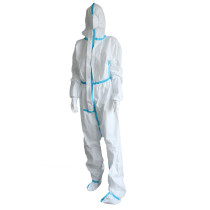 Isolation Coveralls Protection Suit Medical Non-Woven Disposable Clothing