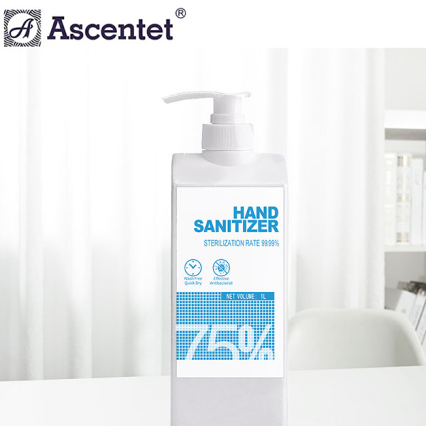 75% Alcohol Disinfectant  Portable Hand Sanitizer isopropyl alcohol sanitizer With Pump