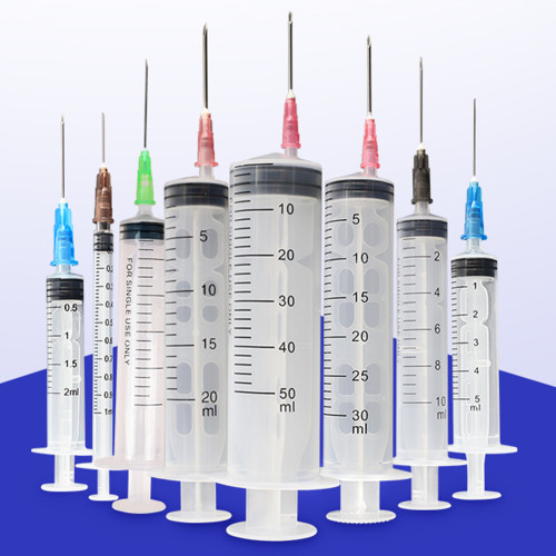 Hospital Supplies Disposable Sterile Syringes 1ml Blister Packing Insulin Disposable Syringes