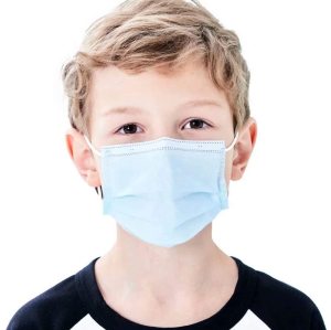 3ply Kid Face Mask Medical Breathable EN1468 Customized Logo