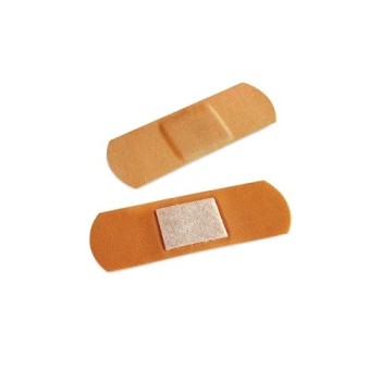 Custom Printed Band Aids Medical Patch Waterproof Elastic Fabric Material