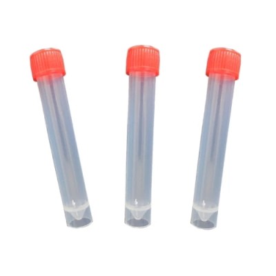 126mm PP Stick Disposable Virus Sampling Collection Tube Sterile Foam Tip Vtm Plastic Sample Tube