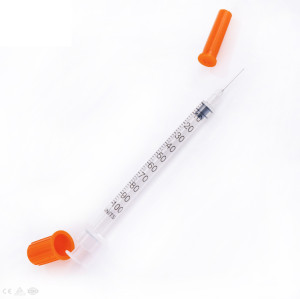 Insuline Syringe Disposable 29g 30g 31g Needle 100 i.u 0.5ml 1ml Insulin Diabetic Syringes Near Me