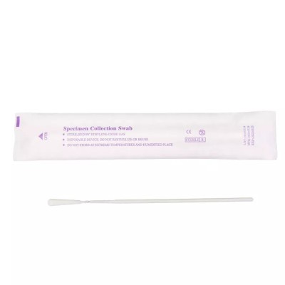 Nasopharyngeal Swab Cells Throat Specimen Collection Nylon Flocked Swab