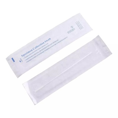 Nasopharyngeal Swab Sterile Nylon Flocked Nasal Swab Throat Specimen Collection