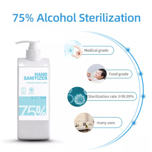 High Quality 75% Alcohol Hospital Grade Handwash Hygiene Alcohol Hand Sanitizer Gel 1L