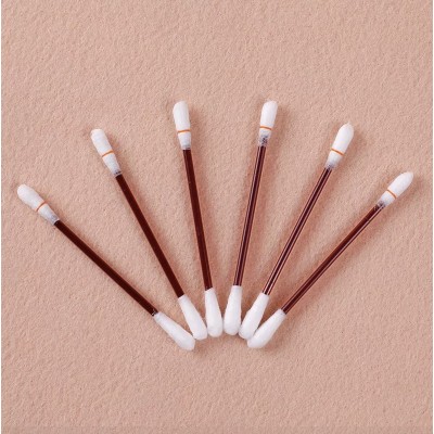 Disposable Iodophor Double-Headed Bamboo Sticks Sanitary Cleaning Disinfection Cotton Swabs Bagged