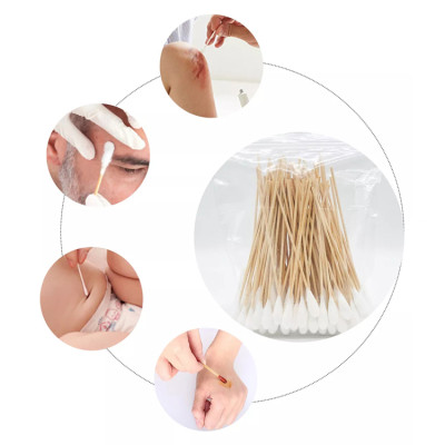 Medical Disposable Flocking Cotton Swabs for Virus Collection Tube