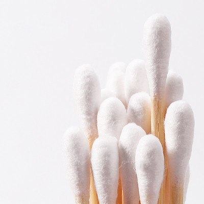 Medical Disposable Q Tips Sterile Wooden Sticks Cotton Swabs