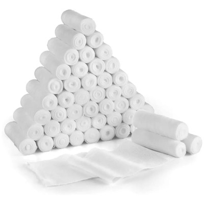 Hot sale Medical Gauze Swab in Hospital for Wound Care Folded Edge Gauze Pad