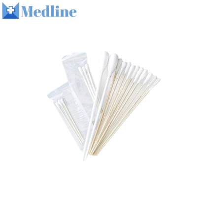 Sterile Medical 6" 6 Inch 15cm Extra Long Single Tips Medical Cotton Tipped Applicators