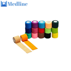 Waterproof Medical Bandage for Knee Self Adherent Supplies Non Woven Adhesive Stretch Bandage