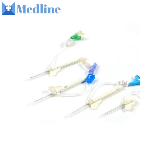 Medical Iv Cannula Catheter Intraosseous Infusion Needle with Wings Sterile