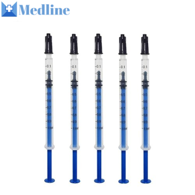 60ml Disposable Syringe for Injection Luer Lock Slip with Needle