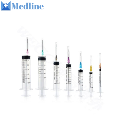 Customized CE ISO OEM 1ml with Needle 22gx 1", 23g X 1", 25g X 1" Wholesale Syringes Luer Slip
