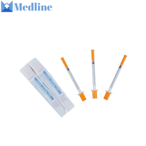 Luer Slip Nozzle Medical  Disposable Safety Cheap Insulin Syringes with Needle