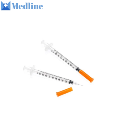 Medical Insulin Syringe with Fixed Ultra Fine Needle 100cc Insulin Syringes