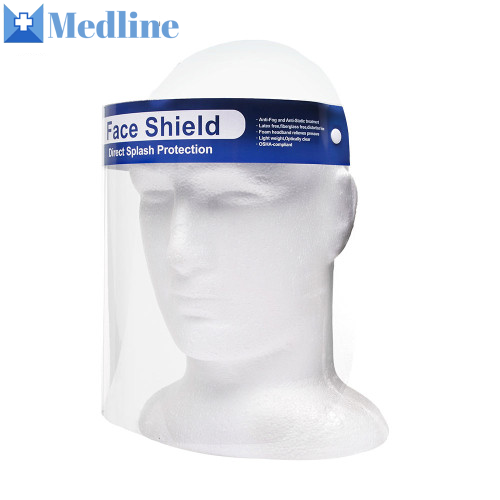Anti Fog Pet Sheet for Face Shield Chemical Safety Enclosed Face Shield for Sale