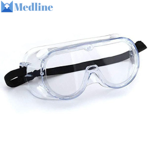 Eye Protection Impact Resistant Medical Isolation Transparent Safety Goggles