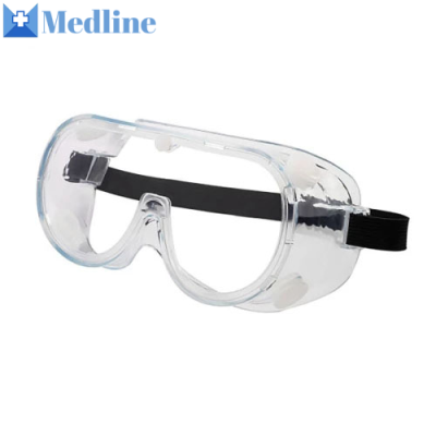 Uv Protection Medical Surgical Plastic Safety Goggles Eye Protection Glasses