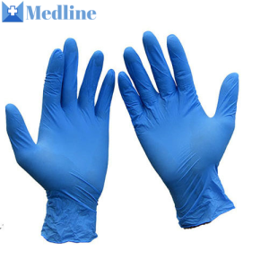 Medical Use Latex Free Powder Free Nitrile Exam Disposable Gloves with CE ISO