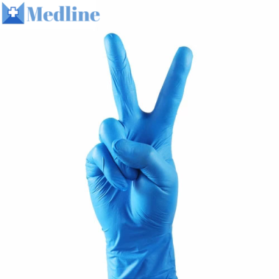 Medical Examination Disposable Nitrile Gloves Suppliers Powder Free