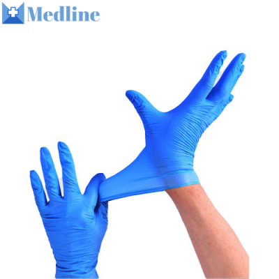 Disposable Rubber Vinyl PVC Gloves Multifunction Nitrile Powder Free Blue Nitrile Gloves