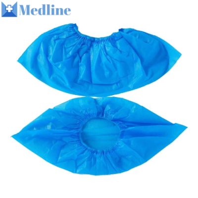 Surgical Anti-skid Polypropylene PP CPE PPE Surgical Boot Covers for Hospital