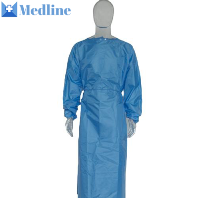 Disposable Isolation Gown Non-woven Level 2-3 Medical Gowns Waterproof