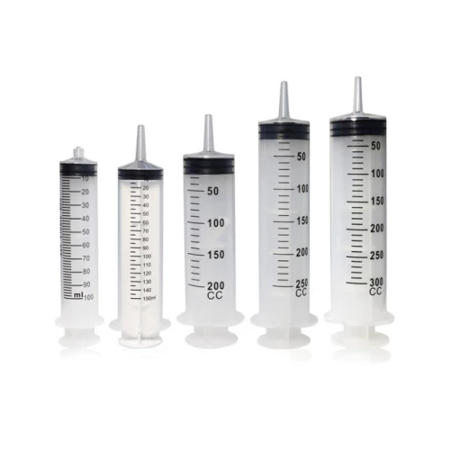 Safety Ad Syringe 2 Parts Disposable Self Destructive 0.5ml Auto Disable Syringe with Needle