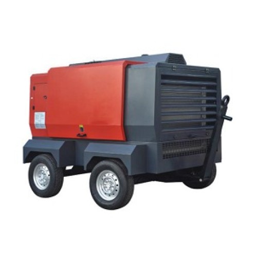 diesel portable screw air compressor