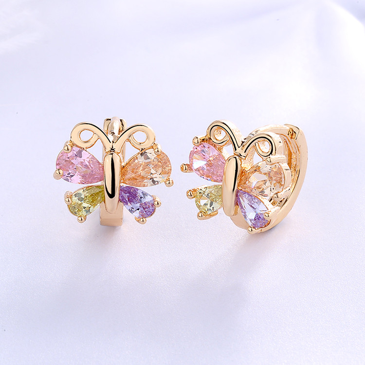 butterfly huggie earring for wholesale