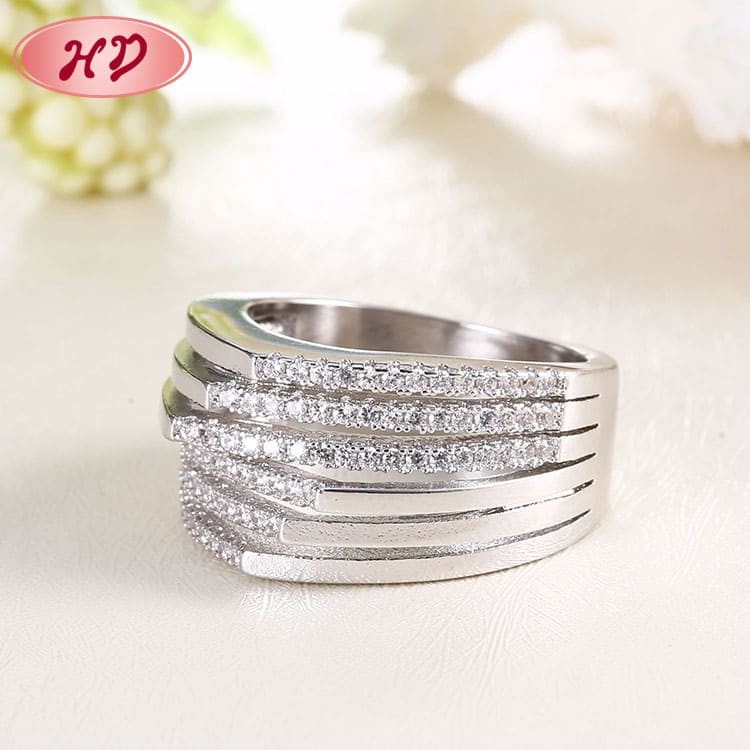 hot sale white gold rings