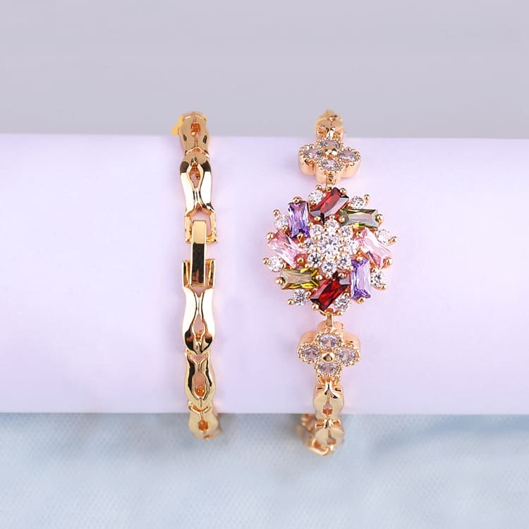 cubic zirconia bracelets chinese wholesaler